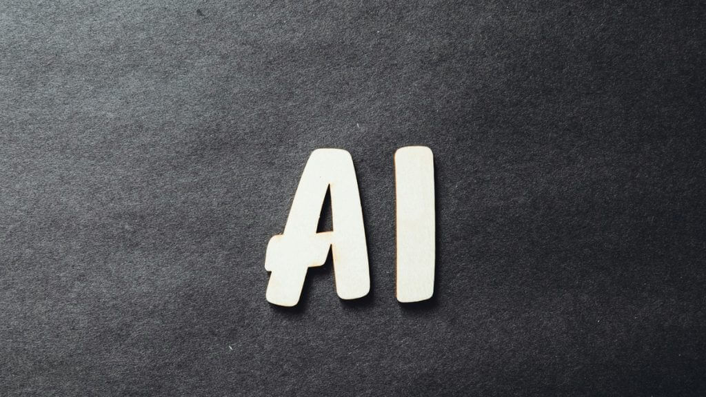 Illustration AI faite avec des lettres